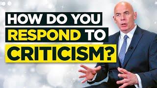 How Do You Respond To Criticism? The BEST ANSWER to this TOUGH Interview Question