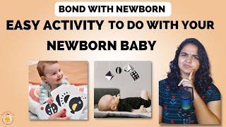 Easy activity to do with your New BornHow to play with New Born How to use Flashcards for New Born