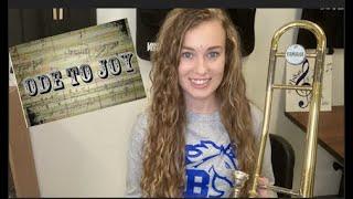 How to Play Ode to Joy Theme by Beethoven on Trombone