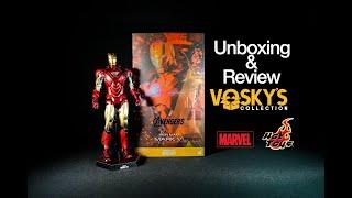 Hot Toys Iron Man Mark VI 2.0 Standard Version Unboxing & Review