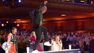 TOP 5 GOLDEN BUZZER Rap Auditions On Got Talent