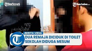 Pasangan Anak Sekolah Diduga Sedang Mesum Kepergok Berduaan di Kamar Mandi