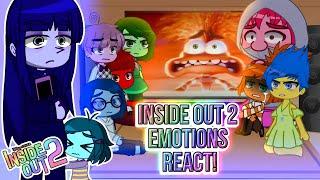   Inside Out 2 Emotions React To...   Inside Out 2  Gacha