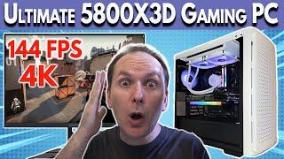  4K Gaming is CHEAP  Ultimate Ryzen 5800X3D Gaming PC Build