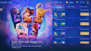 Im Late - Epic Skin Gift Stage 3  \\ Mobile legends free Epic skin