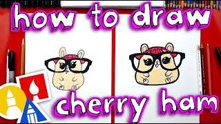 How To Draw An LOL Surprise Pet Cherry Ham + We Open A Real One