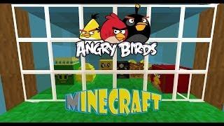 Angry Birds в Minecraft Поиграем в птичек?