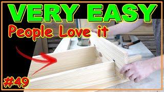 EASY TO MAKE - WOODWORKING PROJECT THAT PEOPLE LOVE VIDEO #49 #woodworking #woodwork