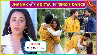 Jhanak Aur Aditya Ka Romantic Dance Dekh Anirudh Hue Shock  On Location  Hiba Nawab Krushal