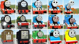 New Update Thomas and Friends in Garrys Mod DieselEmilyPercyGordonDouglasJamesToby