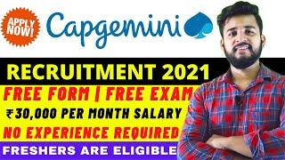 Capgemini Off Campus Drive For Freshers 2021  Capgemini Recruitment Process 2021