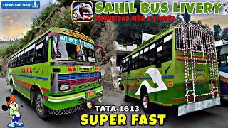 New Chamba Sahil Private Bus Mod & Skin Download . Tata 1613 Bus Livery For Bus simulator Indonesia