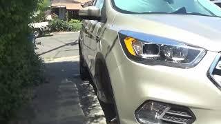 2018 Ford Escape Titanium front wheel bearing replacement. Do it yourself. How I did It. How to.