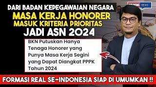 BKN TETAPKAN MASA KERJA UNTUK JADI ASN PPPK 2024‼️ FORMASI SE-INDONESIA SEGERA DI UMUMKAN ‼️