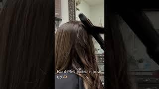 Root Melt video is now up 🫶 #balayage #balayagehighlights #rootmelt