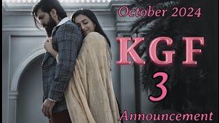 KGF 3  Title Announcement  KGF3 Movie  YASH