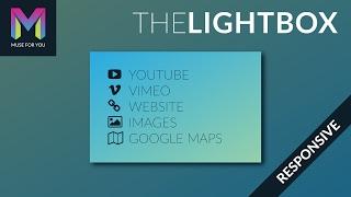 The Lightbox Widget  Adobe Muse CC  Muse For You