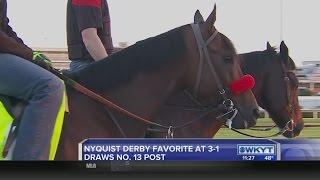 Nyquist draws post position No. 13 is Kentucky Derby morning line favorite