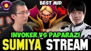 SUMIYA vs PAPARAZI the Best Midlaner  Sumiya Invoker Stream Moment #294