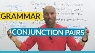 English Grammar Correlative Conjunctions NEITHER & NOR EITHER & OR BOTH & AND...