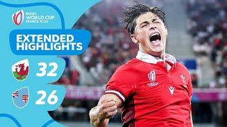 Was this the best game of the pool stage?  Wales v Fiji  Rugby World Cup 2023 Extended Highlights