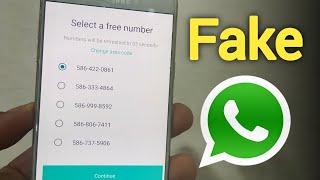 How To Create Fake Whatsapp Account 2023-2024  How to get a virtual number for WhatsApp