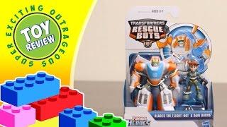 Blades The Flight-Bot & Dani Burns Playskool Heroes Transformers Rescue Bots - Toy Review