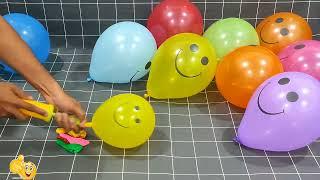 Fun Emoji Balloon Burst Frenzy  ASMR Balloon Popping Part-52