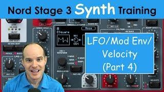 Learn the Nord Stage 3 Synth Engine Part 4  Tutorial  Training