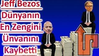 Jeff Bezos Dünyanın En Zengini Ünvanını Kaybetti