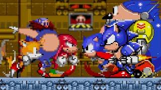 NEW Team Sonic 2 VS Evil Sonic Team
