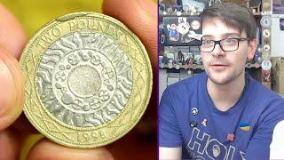 Is This An Error £2 Coin Or Just Damaged??? £500 £2 Coin Hunt #20 Book 8