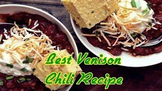 Best Venison Chili Recipe