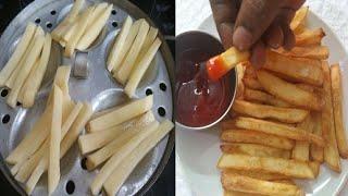 இனி 3 நிமிஷம் போதும்-அட இவ்வளவு நாள் இது தெரியாம போச்சே-French Fries recipe -Easy Evening Snacks