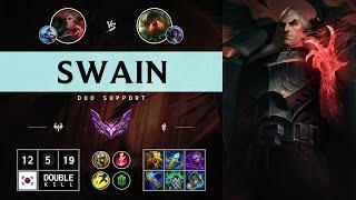 Swain Support vs Nautilus - KR Master Patch 14.13