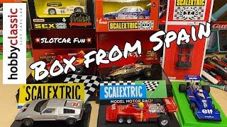 slot car delivery from Spain - very rare slot cars