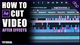 How to cut video clips Adobe After Effects