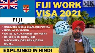 FIJI Work Permit 2021  Latest FIJI WORK VISA 2021 Process Job & Apply  FIJI Jobs for Indians