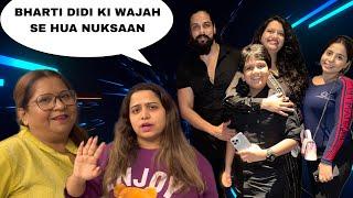 BHARTI DIDI KE PODCAST MEIN JAANE SE HUA NUKSAAN   Sudesh Lehri family vlogs  NOVAARA MALAD WEST