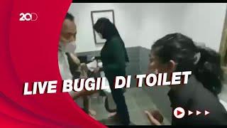 Momen Selebgram Ditangkap Saat Bugil Live Show di Toilet Kafe