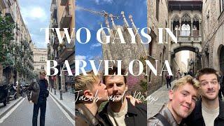 TWO GAYS IN BARCELONA  JACOB AND MAX