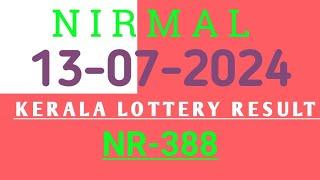 NIRMAL NR-388 KERALA LOTTERY RESULT 12.07.2024