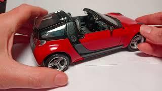 Kyosho Smart Roadster Coupe 118th Scale Model Car Review