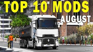 TOP 10 ETS2 MODS - AUGUST 2024  Euro Truck Simulator 2 Mods