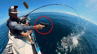 Good thing I had a gun... again - Fishing SeaDoo