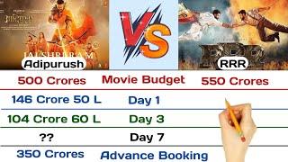 Adipurush vs RRR Movie Box Office Collections 2023  Day 7