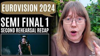Semi Final 1 Second Rehearsals Recap - Eurovision 2024