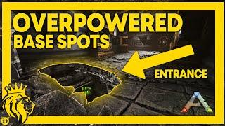 TOP 10 OVERPOWERED Base Spots  ARK Survival Evolved