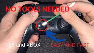 How to fix stick drift PS5 NO TOOLS  2023