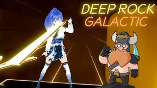 Beat Saber 🟧🟨 meets Deep Rock Galactic in Diggy Diggy Hole Full Body Tracking